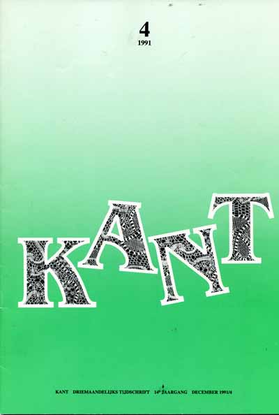 Zeitschrift Kant 4/1991